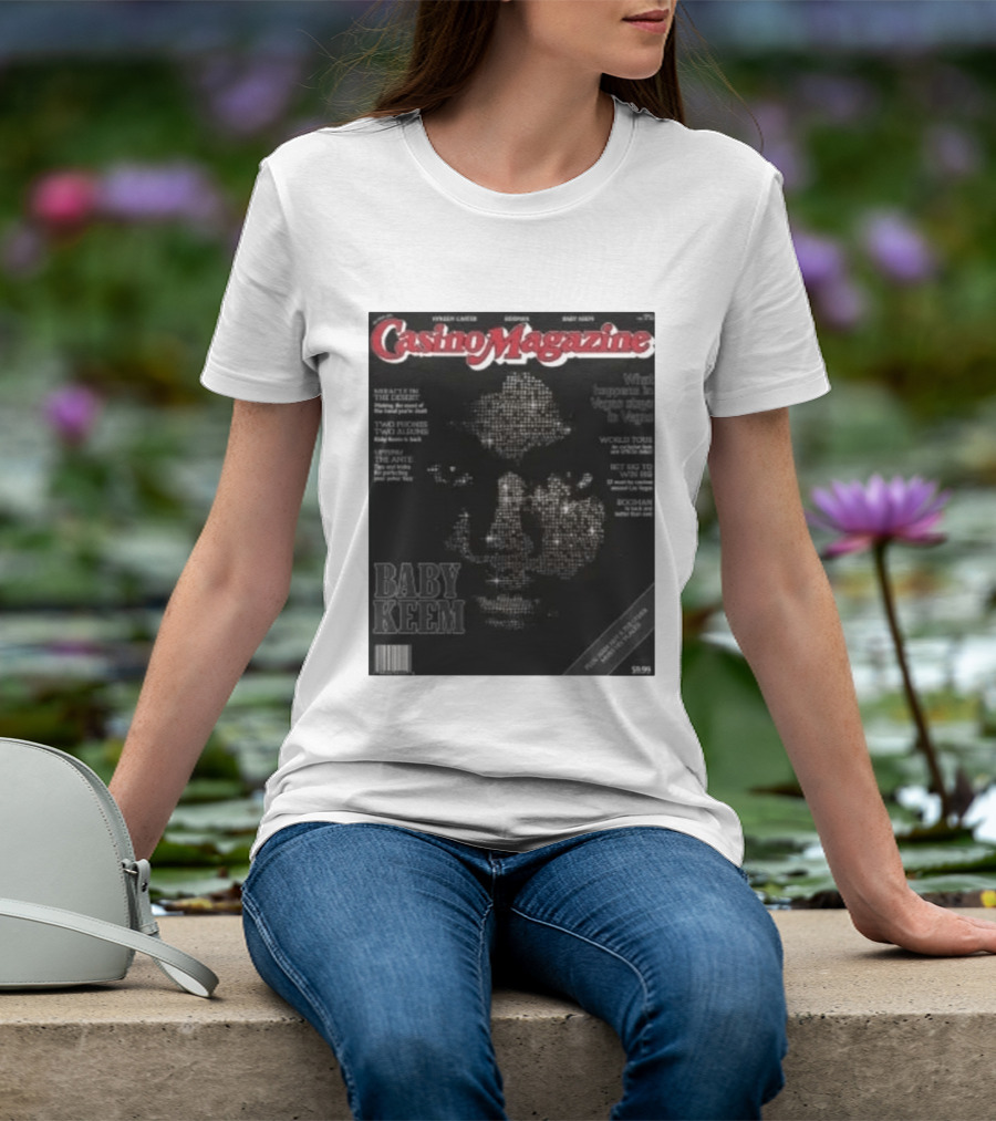 Casino Magazine Baby Keem World Tour Las Vegas Exclusive T-Shirt