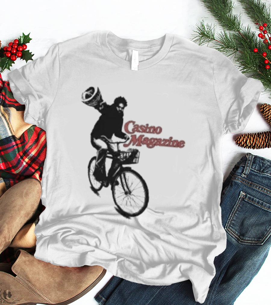 Baby Keem Limited Edition Casino Magazine Cyclist T-Shirt