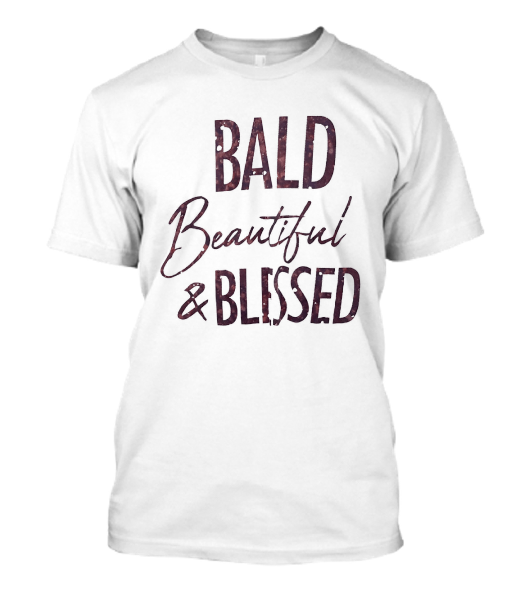 Bald Beautiful & Blessed Empowerment T-Shirt