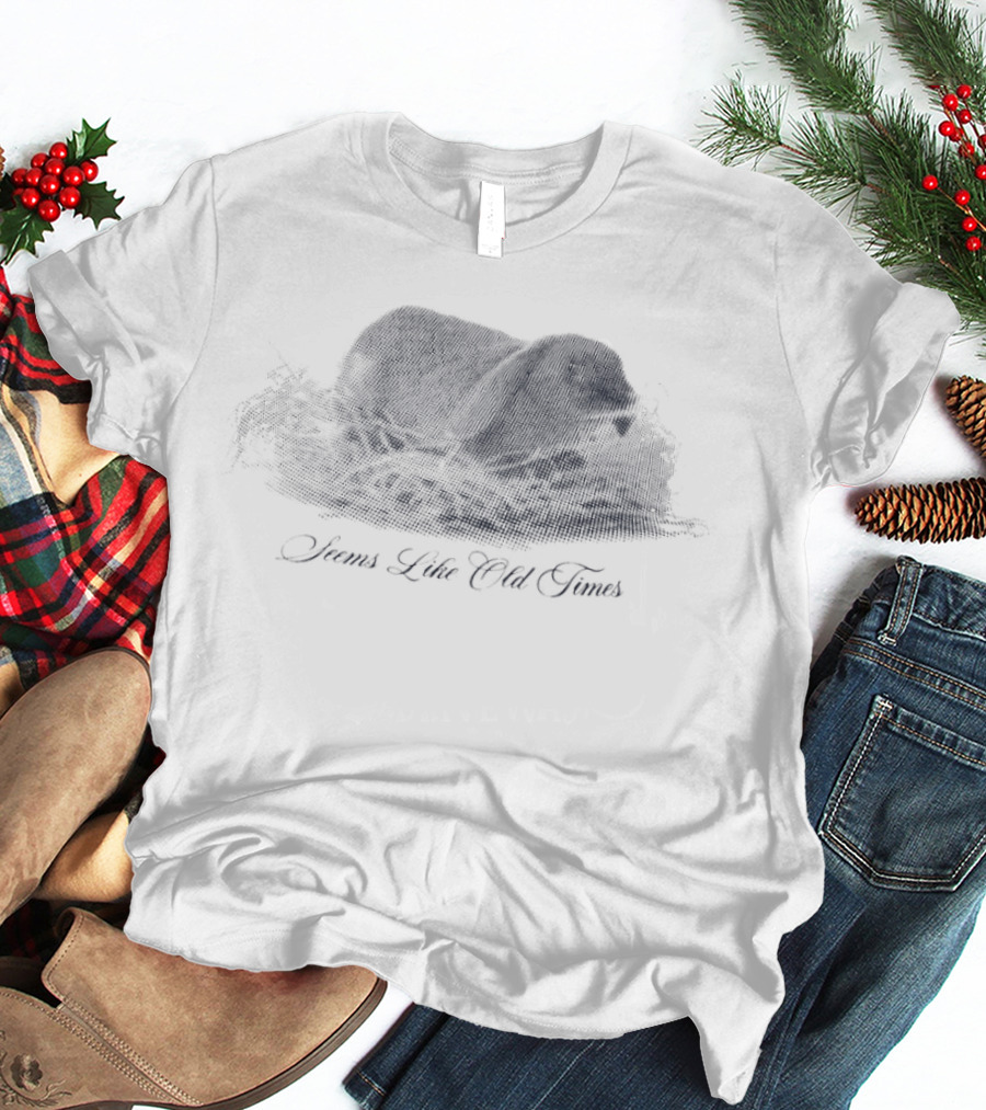 Seems Like Old Times Relaxed Nostalgic Scene T-Shirt