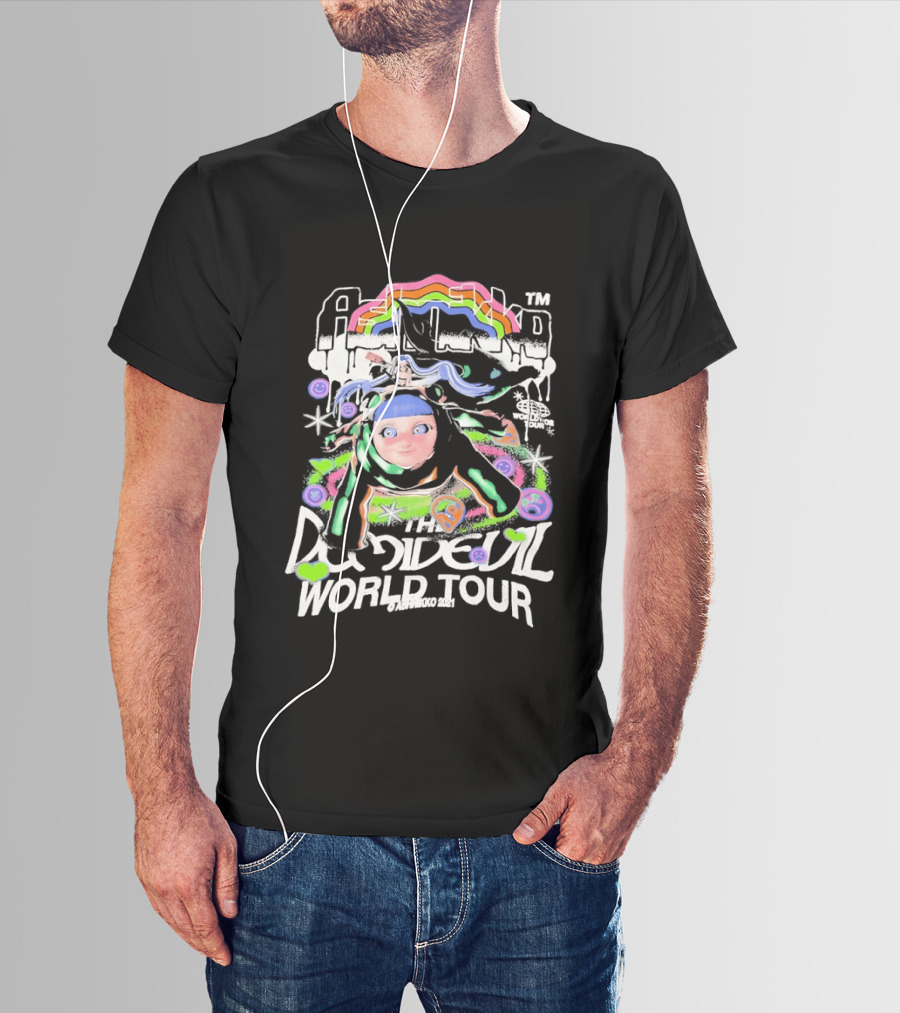 Ashnikko Demidevil World Tour Rainbow T-Shirt
