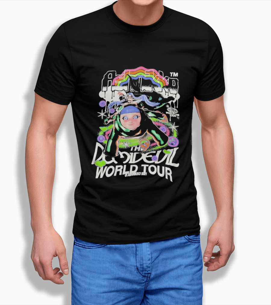 Ashnikko Demidevil World Tour Rainbow T-Shirt