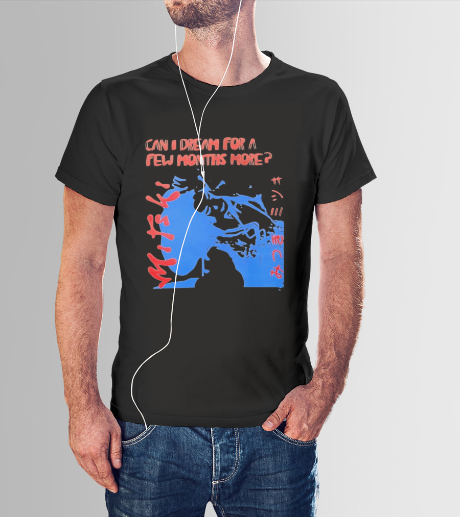 Can I Dream For Few Months More Unique Abstract Peaceful Face Blue And Red T-Shirt