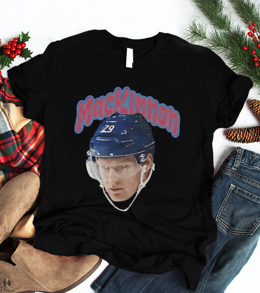 MacKinnon Big Head 29 Colorado Avalanche 26 T-Shirt