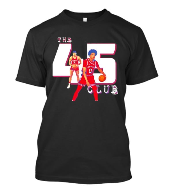 The 45 Club Louisville Cardinals Basketball Mikel Brown 31 And 0 T-Shirt