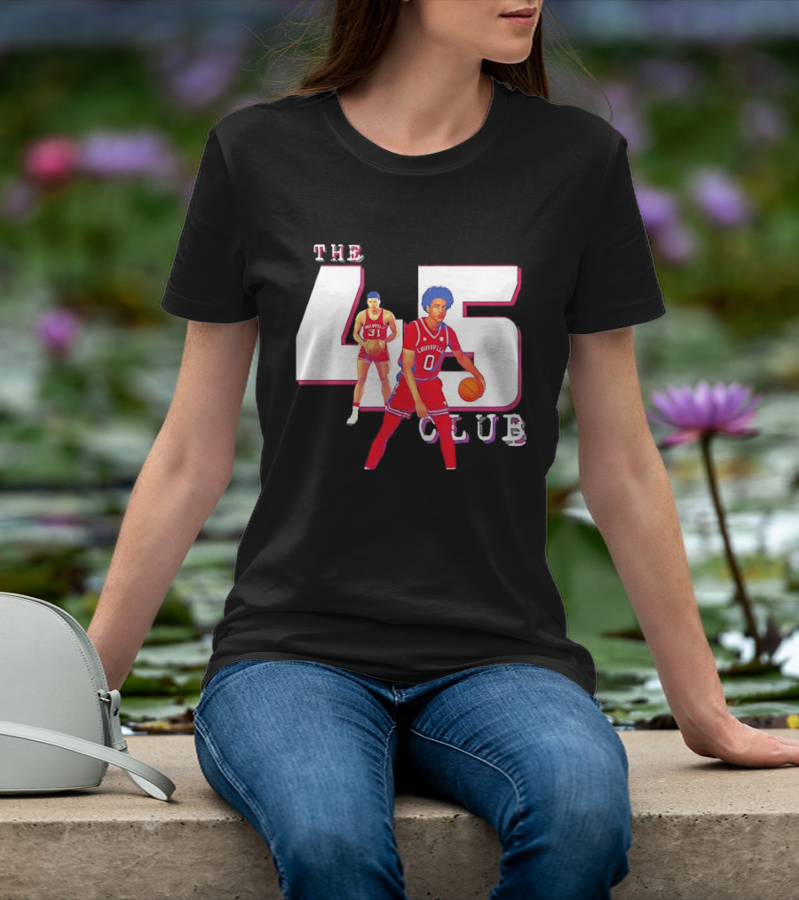 The 45 Club Louisville Cardinals Basketball Mikel Brown 31 And 0 T-Shirt