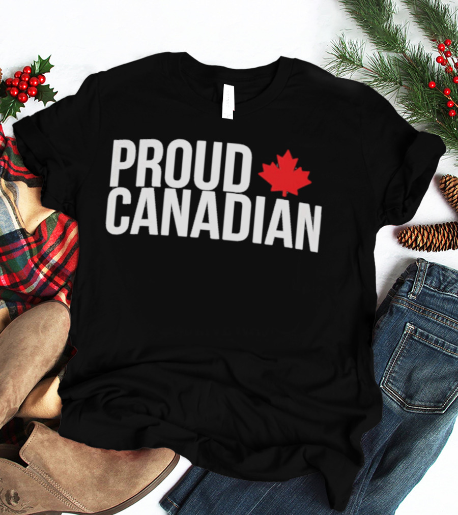 Proud Canadian Maple Leaf T-Shirt