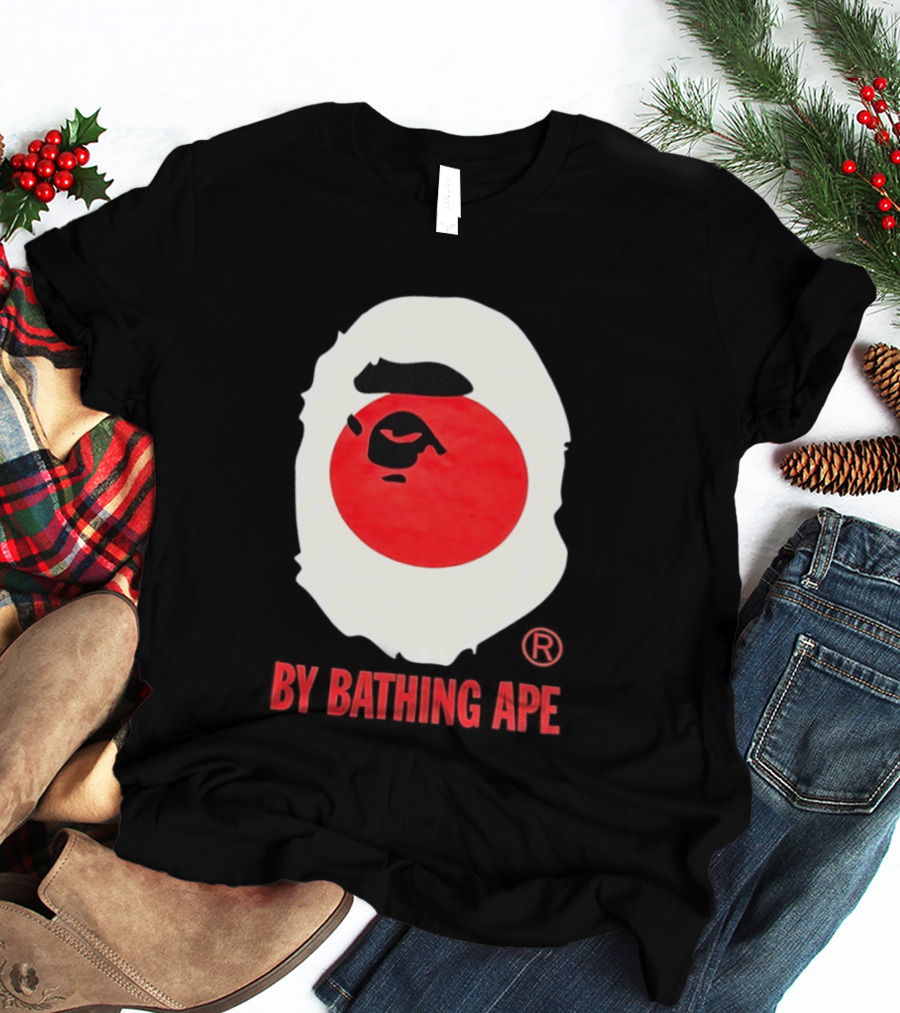 By Bathing Ape Japan Flag T-Shirt