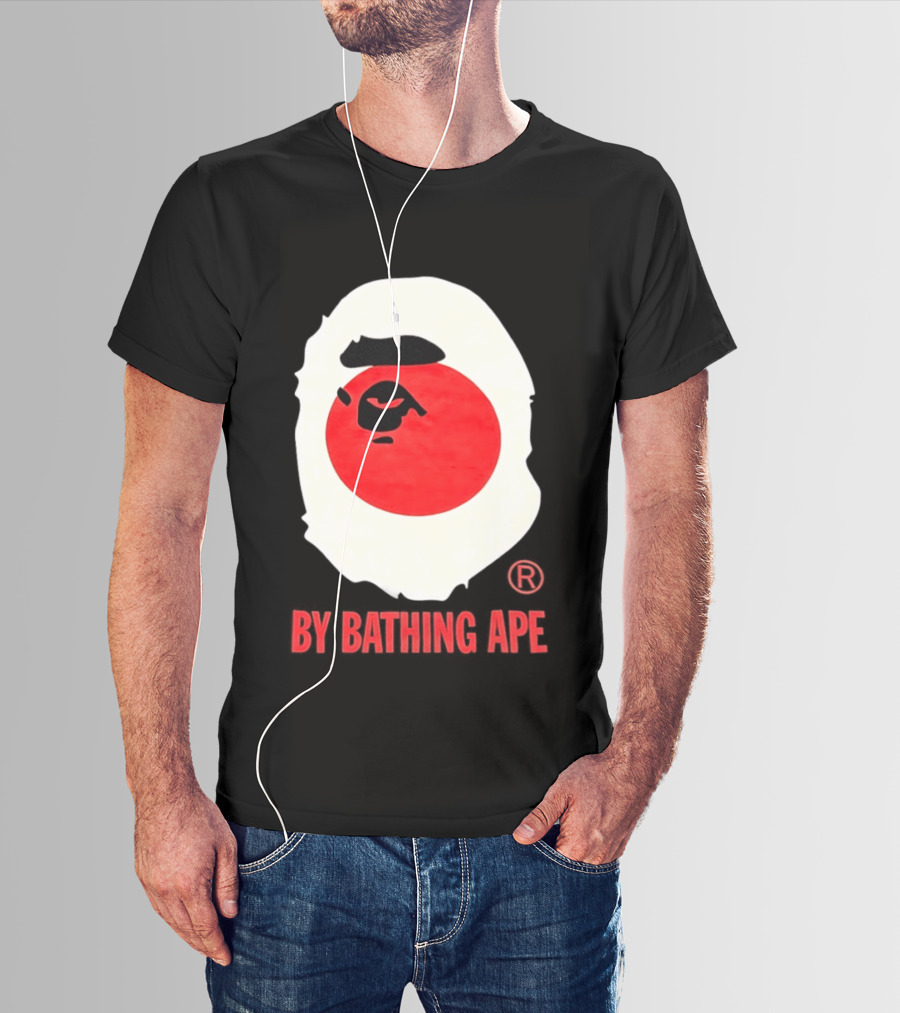 By Bathing Ape Japan Flag T-Shirt