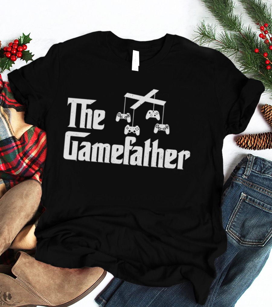 The Gamefather Game Controller Puppet Strings T-Shirt
