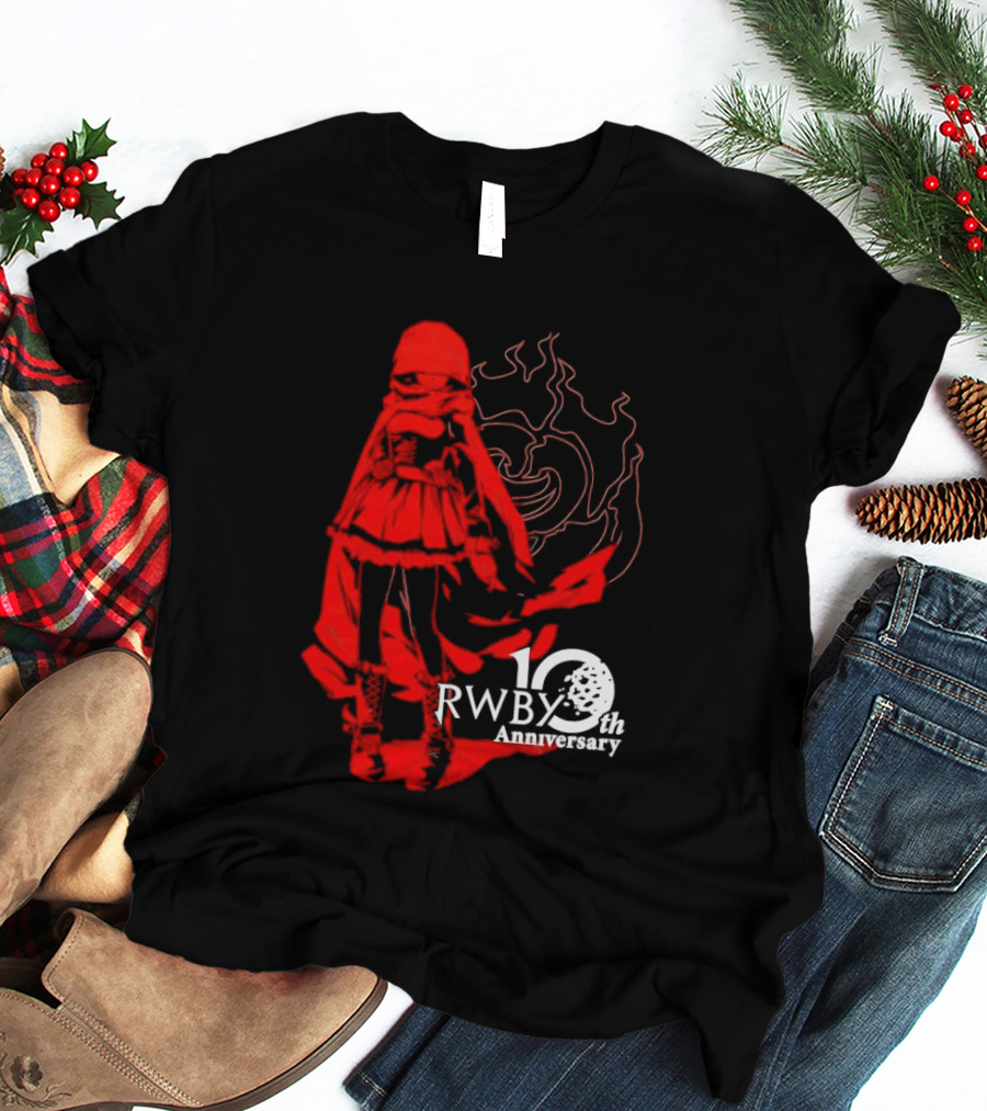 RWBY 10th Anniversary Ruby Rose T-Shirt
