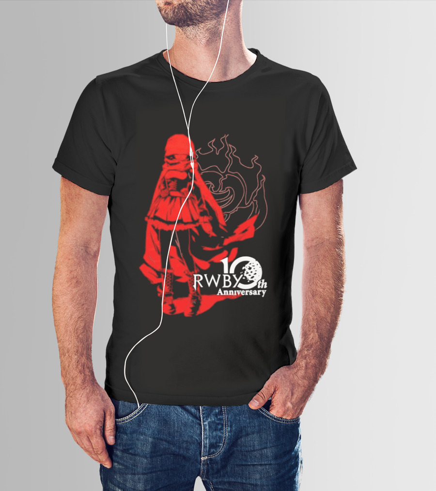 RWBY 10th Anniversary Ruby Rose T-Shirt