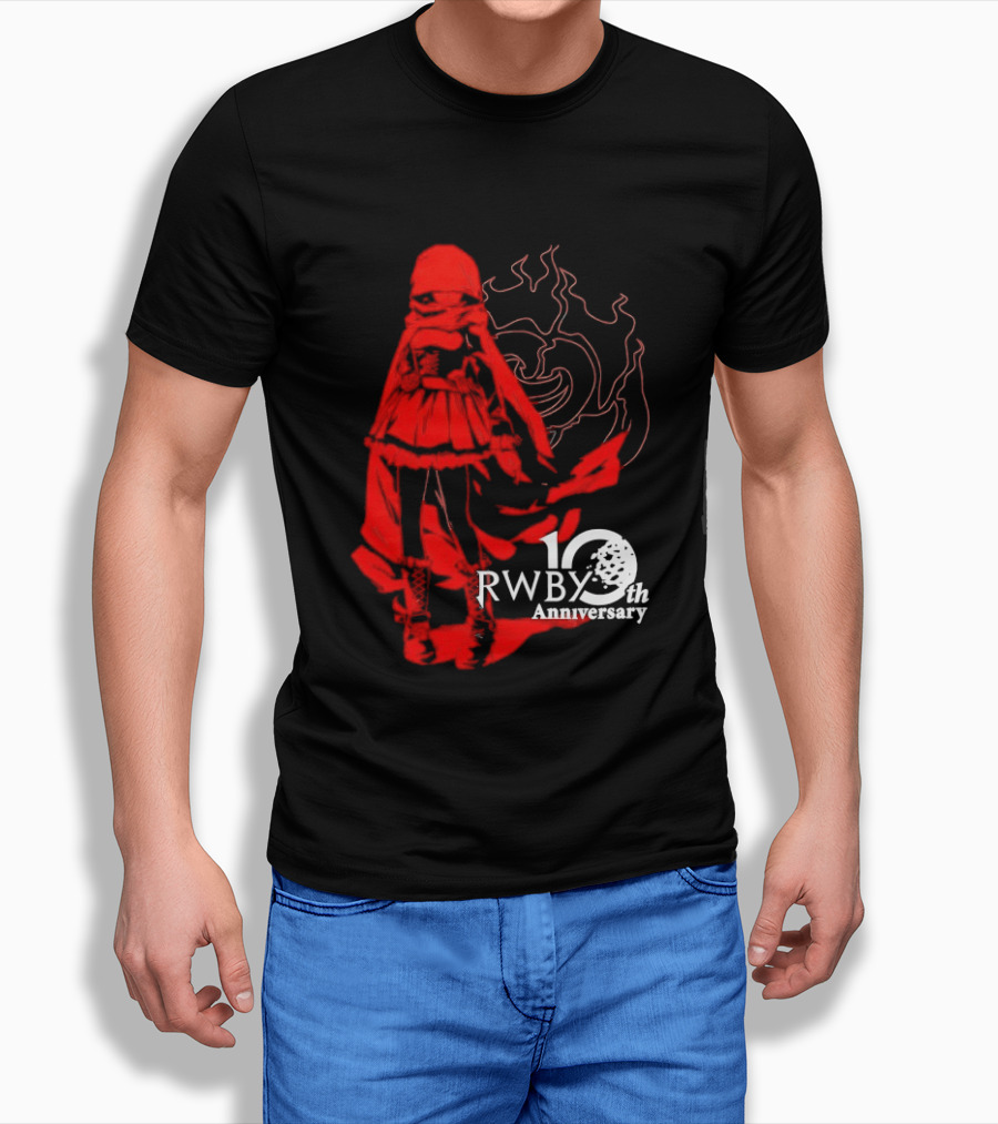 RWBY 10th Anniversary Ruby Rose T-Shirt
