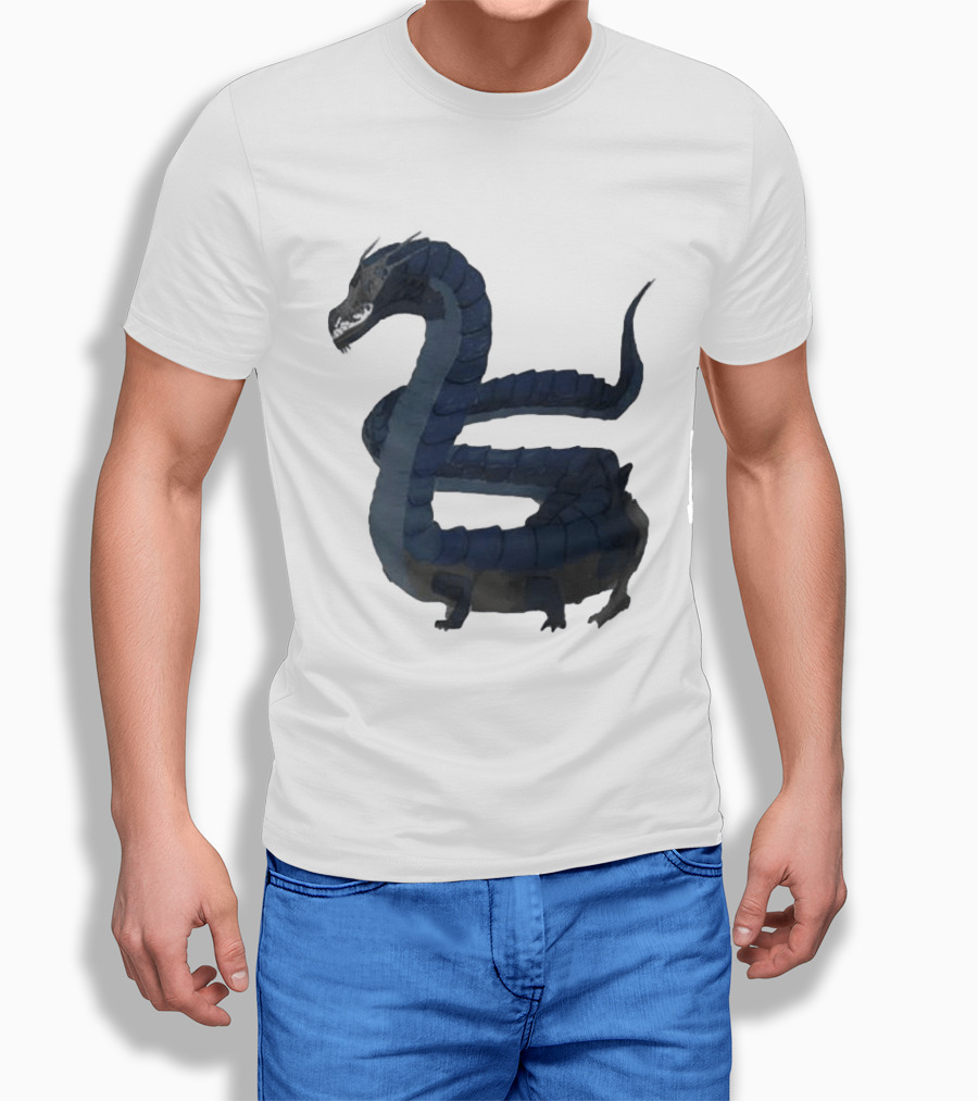 Behir Creature Dungeons And Dragons Fantasy Monster T-Shirt