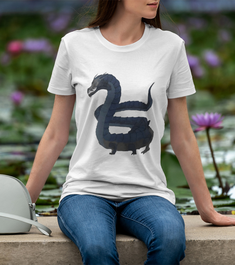 Behir Creature Dungeons And Dragons Fantasy Monster T-Shirt