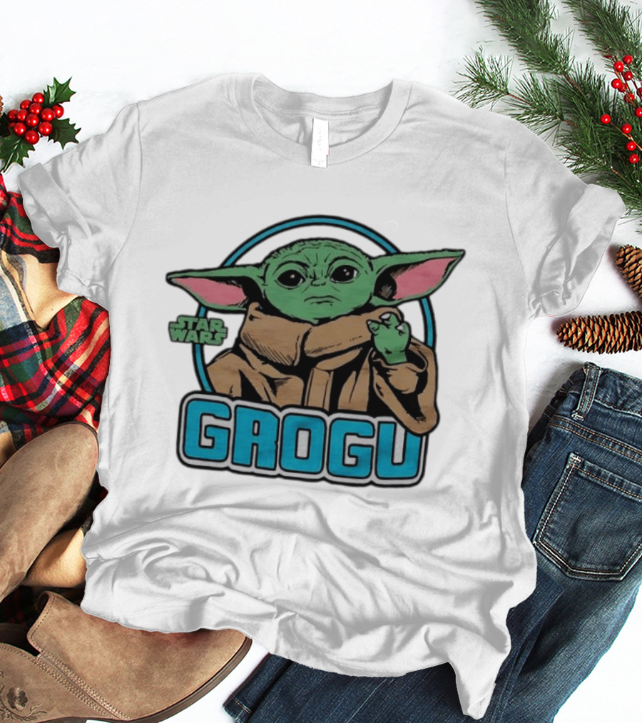 Grogu Star Wars Mandalorian Baby Yoda Highlights T-Shirt