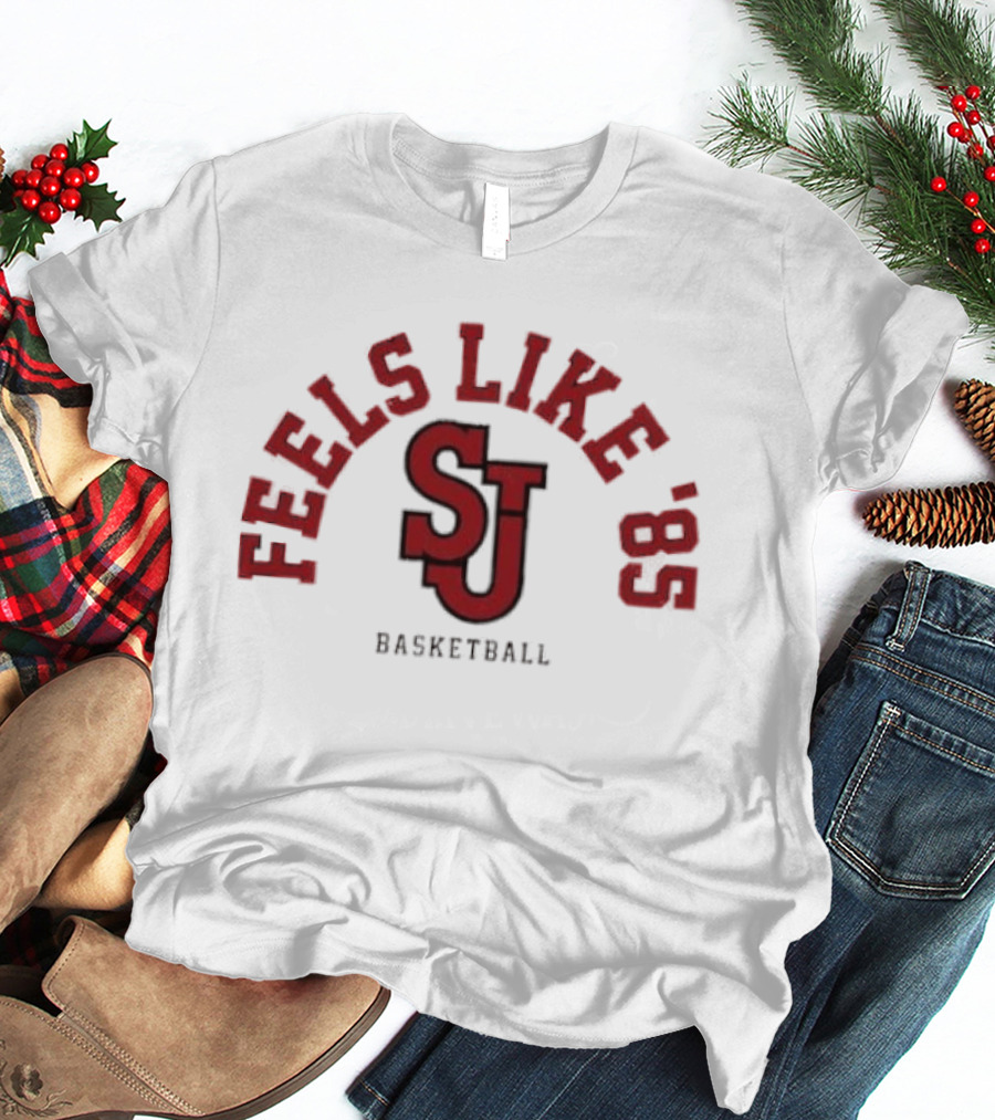 Feels Like '85 St John's Basketball SJ T-Shirt