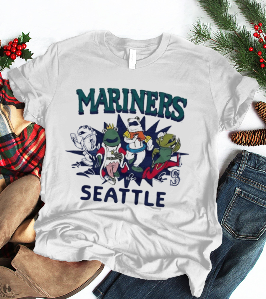 Mariners Seattle Frogs Racing Team T-Shirt