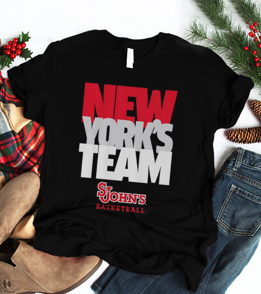 New York's Team St John's Basketball T-Shirt