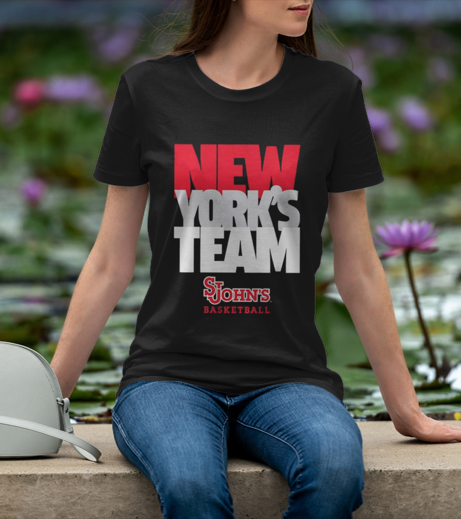 New York's Team St John's Basketball T-Shirt