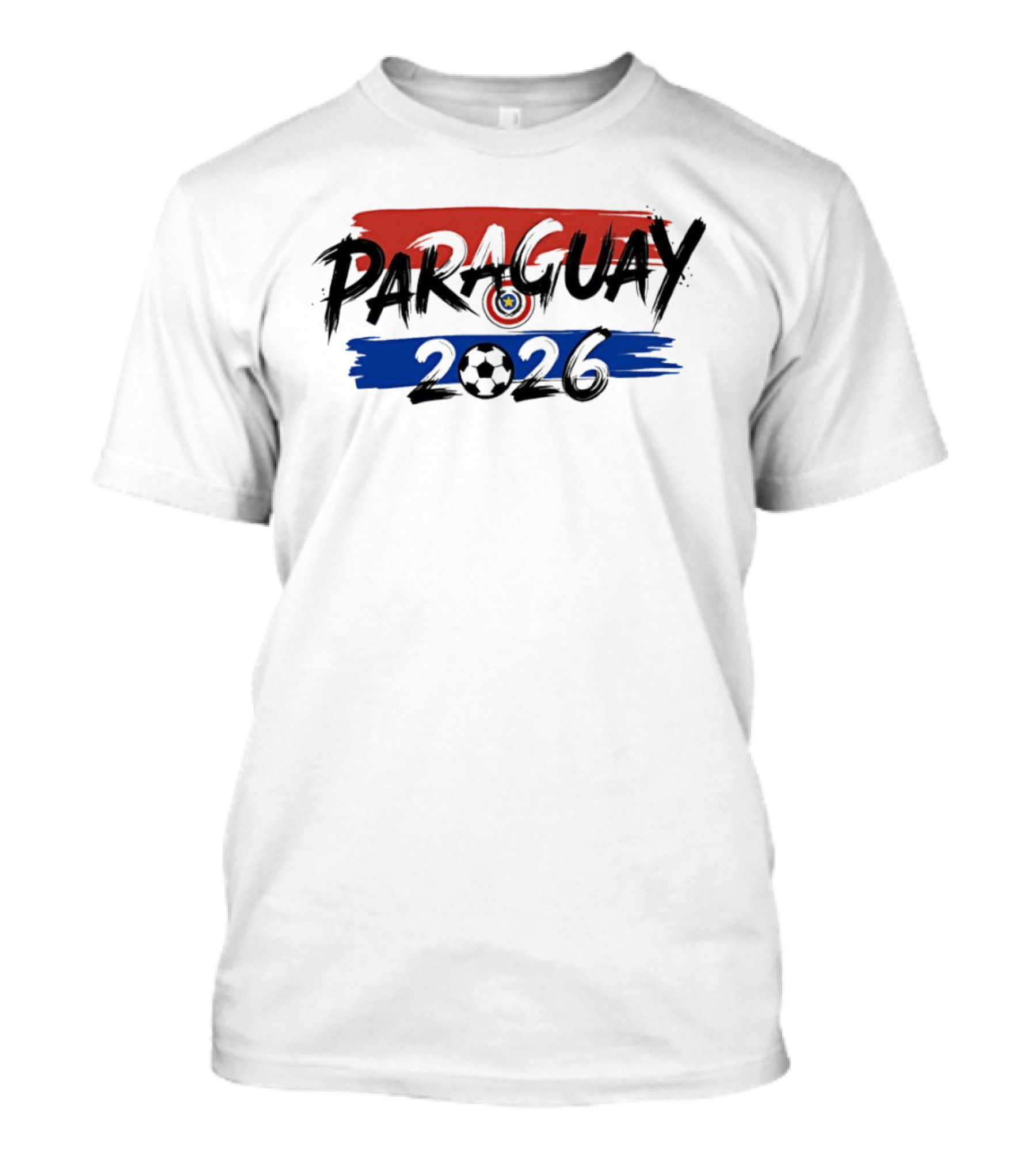 Paraguay 2026 World Cup Soccer Team Fan Gear T-Shirt