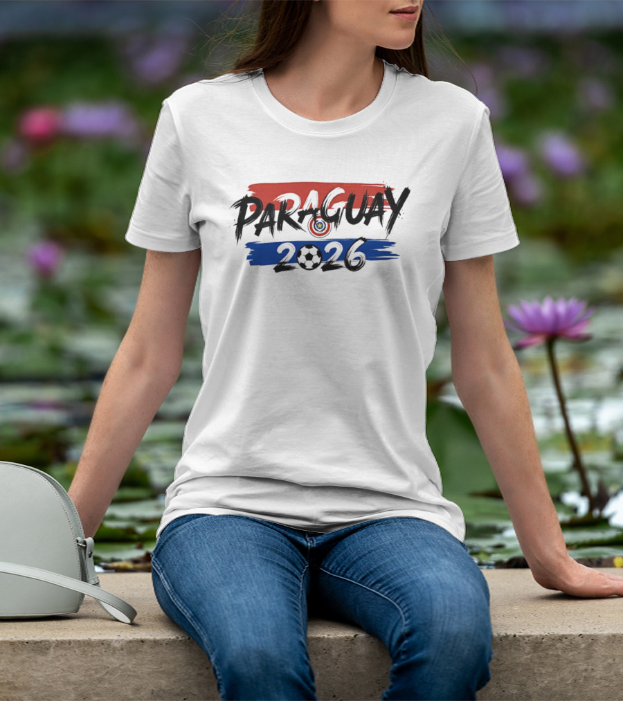 Paraguay 2026 World Cup Soccer Team Fan Gear T-Shirt