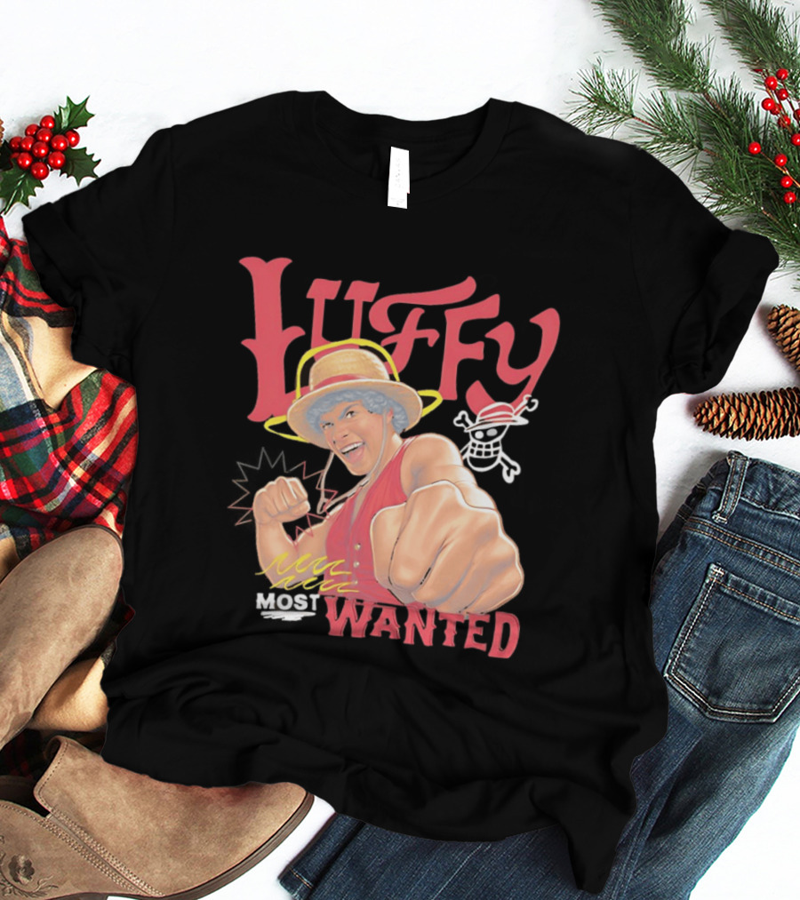 Luffy Most Wanted One Piece Live Action Season 2 T-Shirt