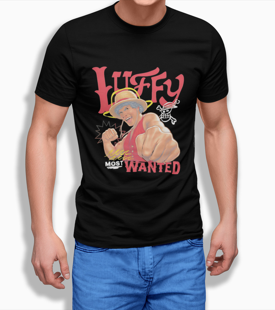 Luffy Most Wanted One Piece Live Action Season 2 T-Shirt