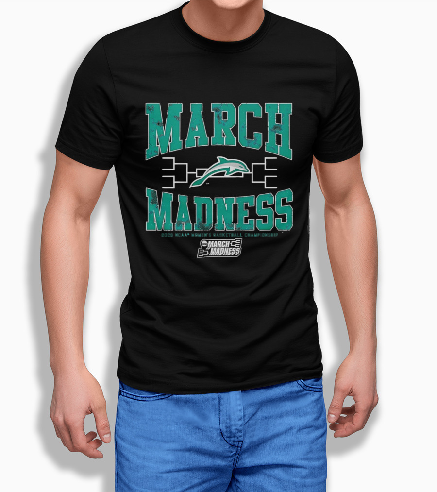 Jacksonville Dolphins 2026 NCAA Women's Basketball March Madness T-Shirt
