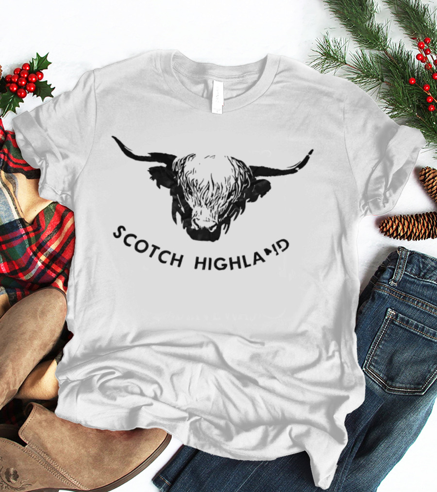 Scotch Highland Cow T-Shirt