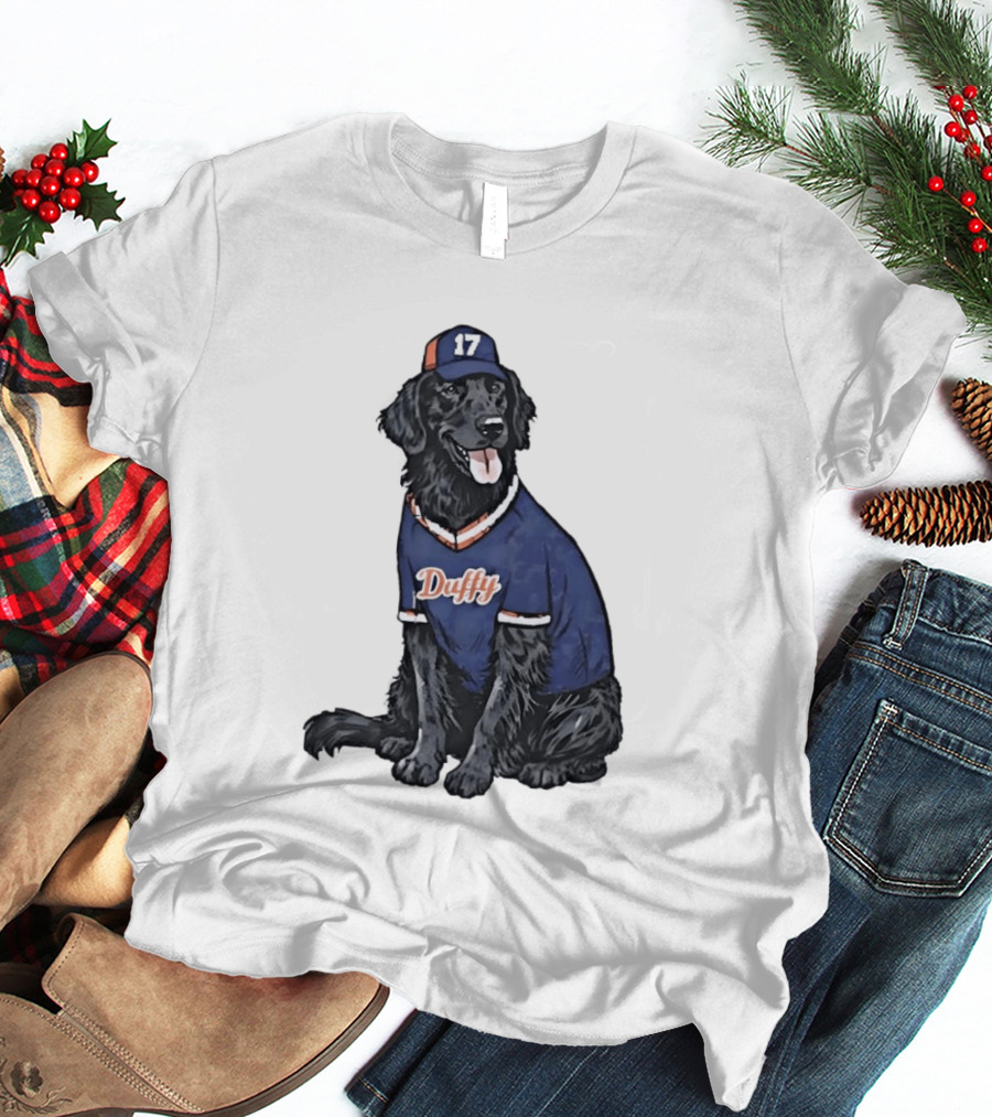 Keith Hernandez 17 New York Mets Duffy Jersey Dog T-Shirt