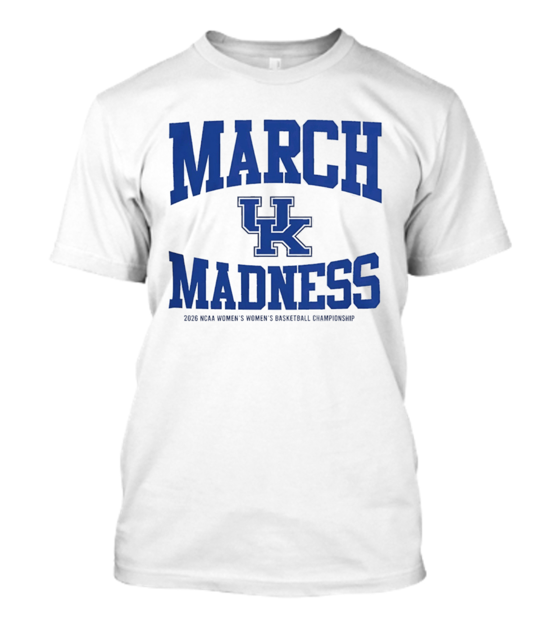 2026 NCAA Women's Basketball March Madness Kentucky Wildcats Championship T-Shirt