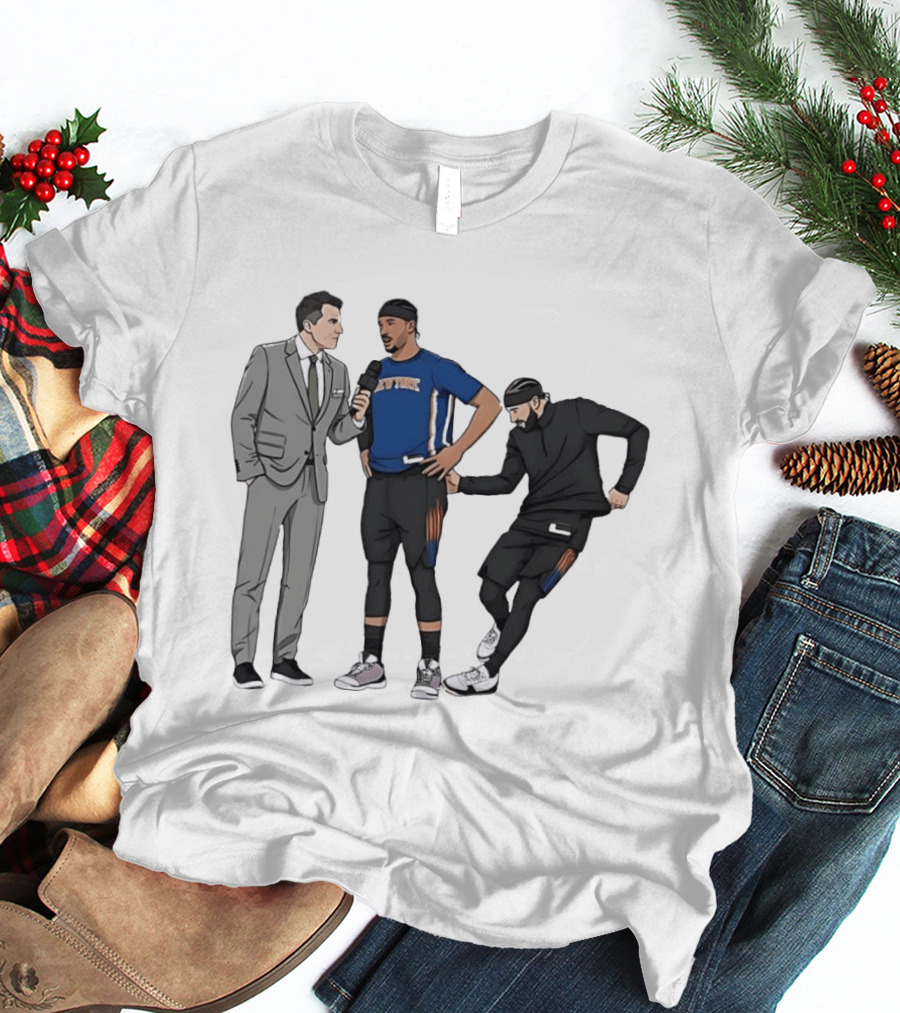The Butt Slap New York Knicks Interview Scene T-Shirt