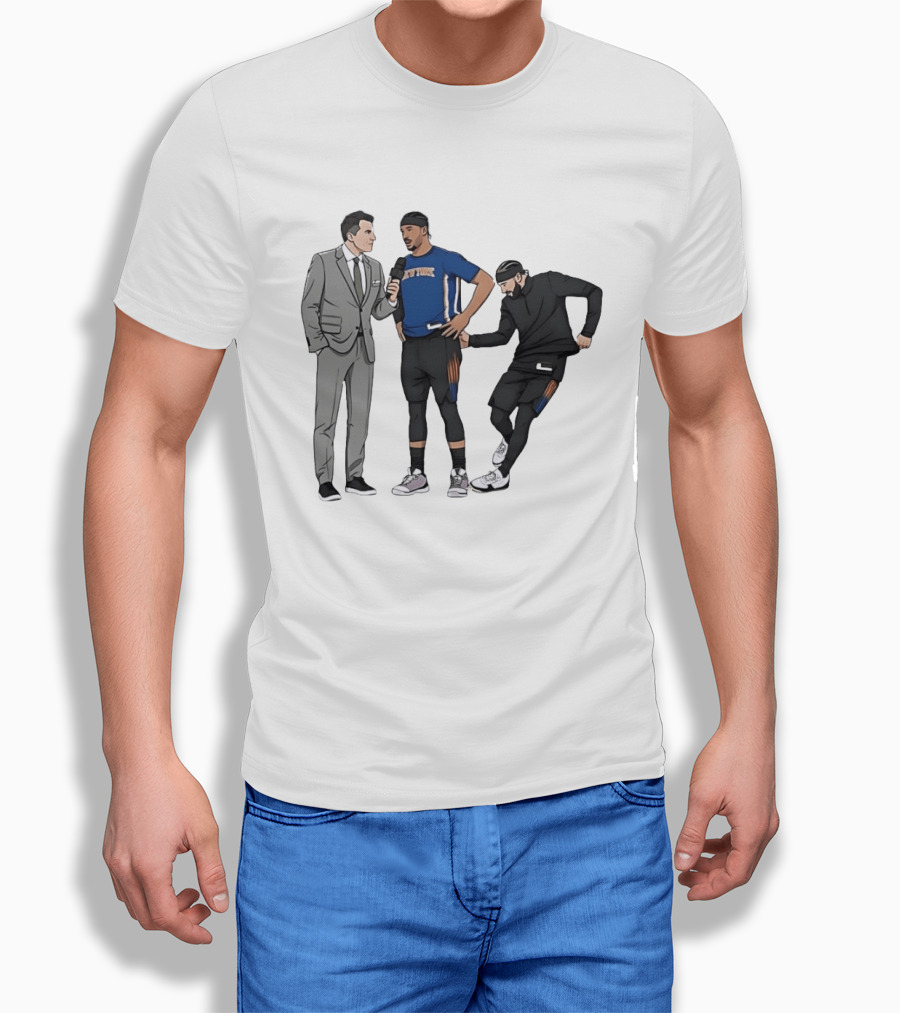The Butt Slap New York Knicks Interview Scene T-Shirt