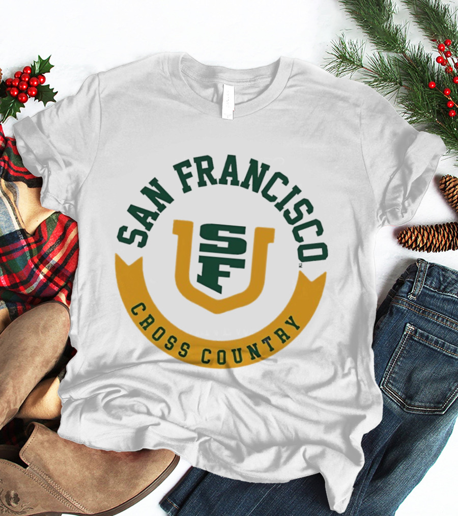 USFCA SF San Francisco Cross Country NCAA Men's T-Shirt