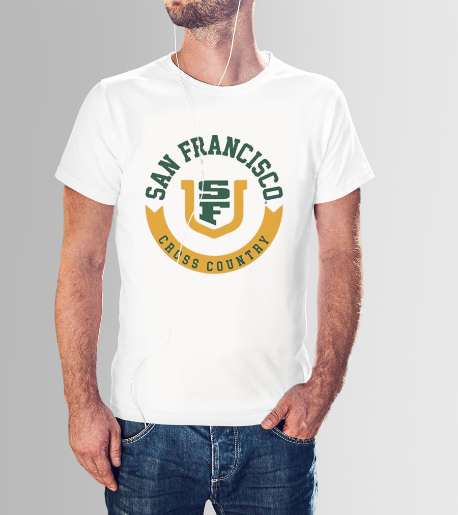 USFCA SF San Francisco Cross Country NCAA Men's T-Shirt