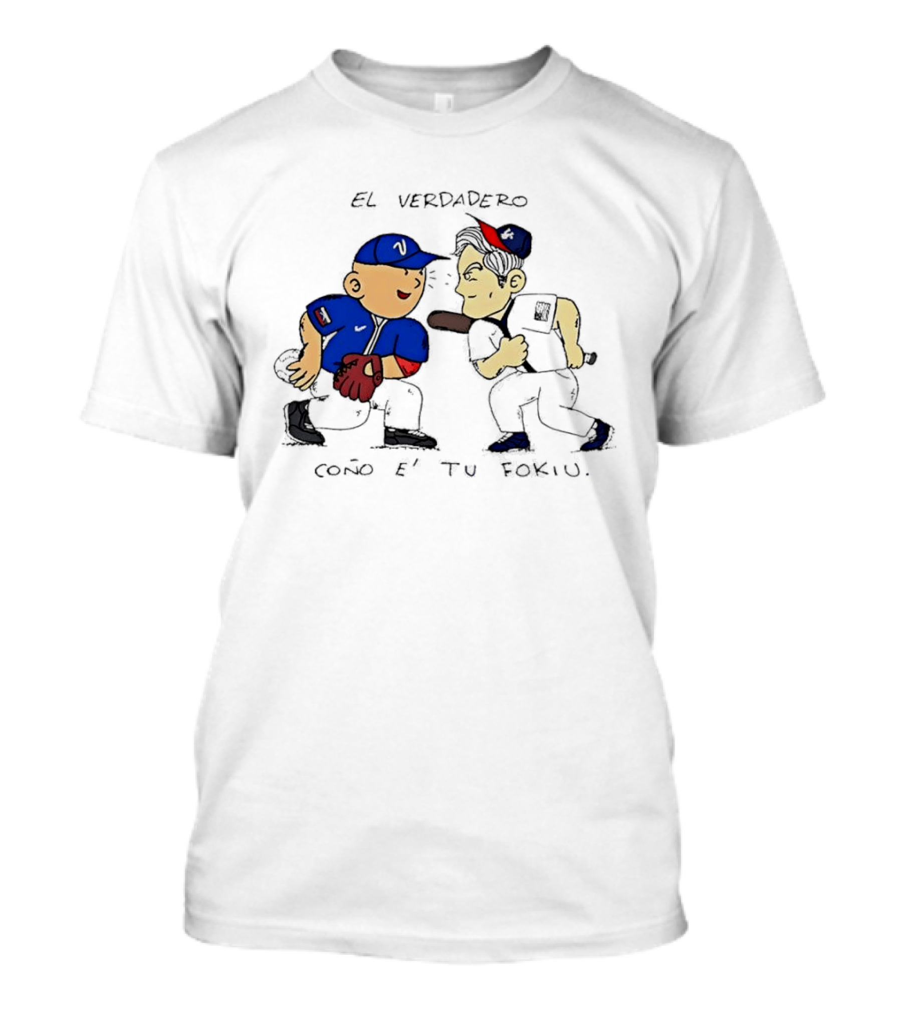 Venezuela Vs USA Baseball El Verdadero Cono C U Boniku T-Shirt