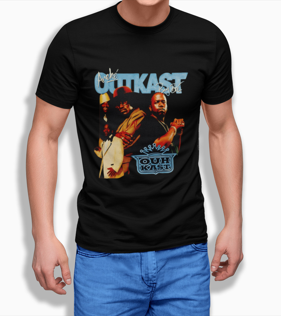 Outkast André 3000 Big Boi Signatures Iconic Hip Hop Collection T-Shirt