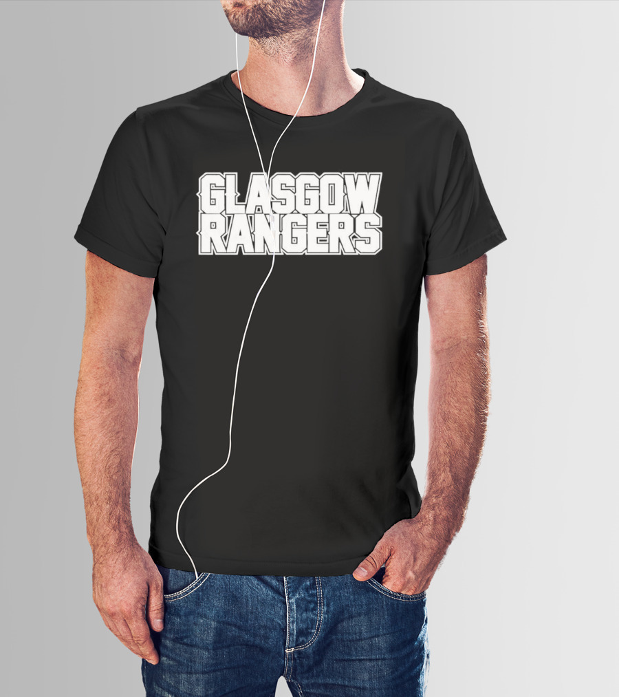 Glasgow Rangers Fan Apparel Iconic Team Supporter Merchandise T-Shirt