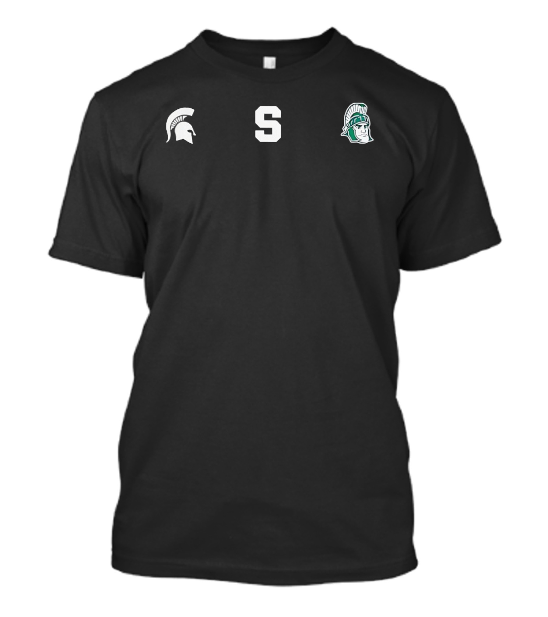 Michigan State Spartans S Helmet Iconography X Sana 2026 T-Shirt