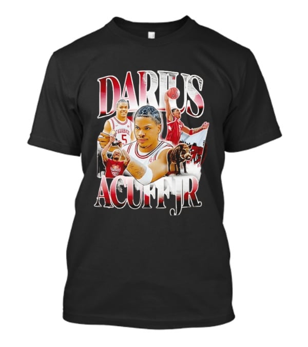 Darius Acuff Jr Arkansas Basketball Razorbacks T-Shirt