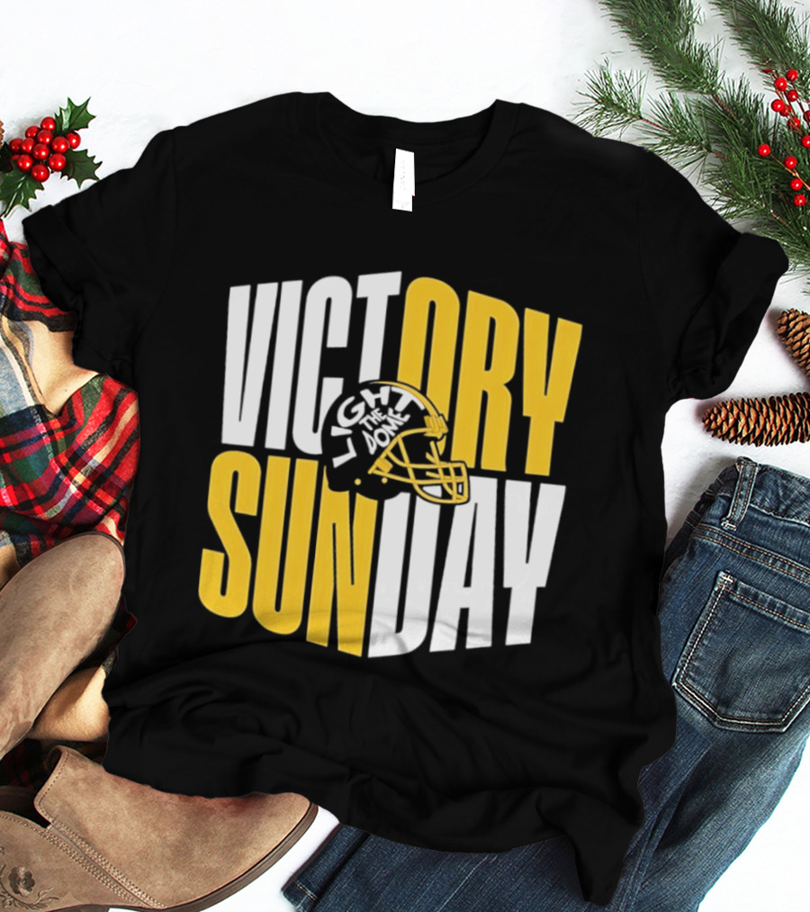 Victory Sunday Light The Dome Helmet T-Shirt