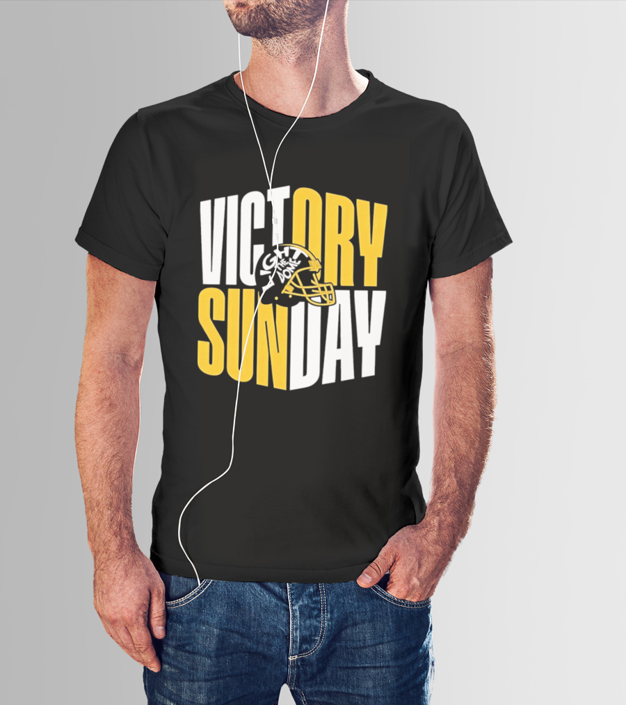 Victory Sunday Light The Dome Helmet T-Shirt
