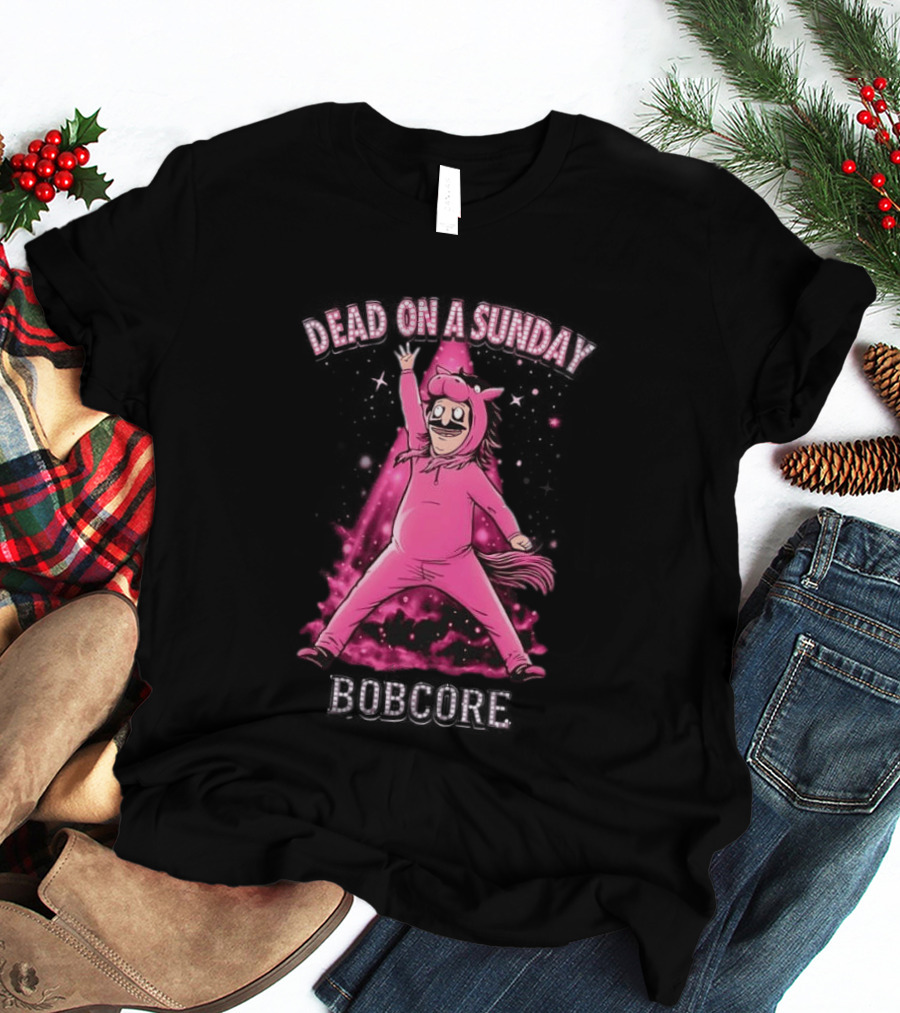 Dead On A Sunday Bobcore Pink Costume T-Shirt