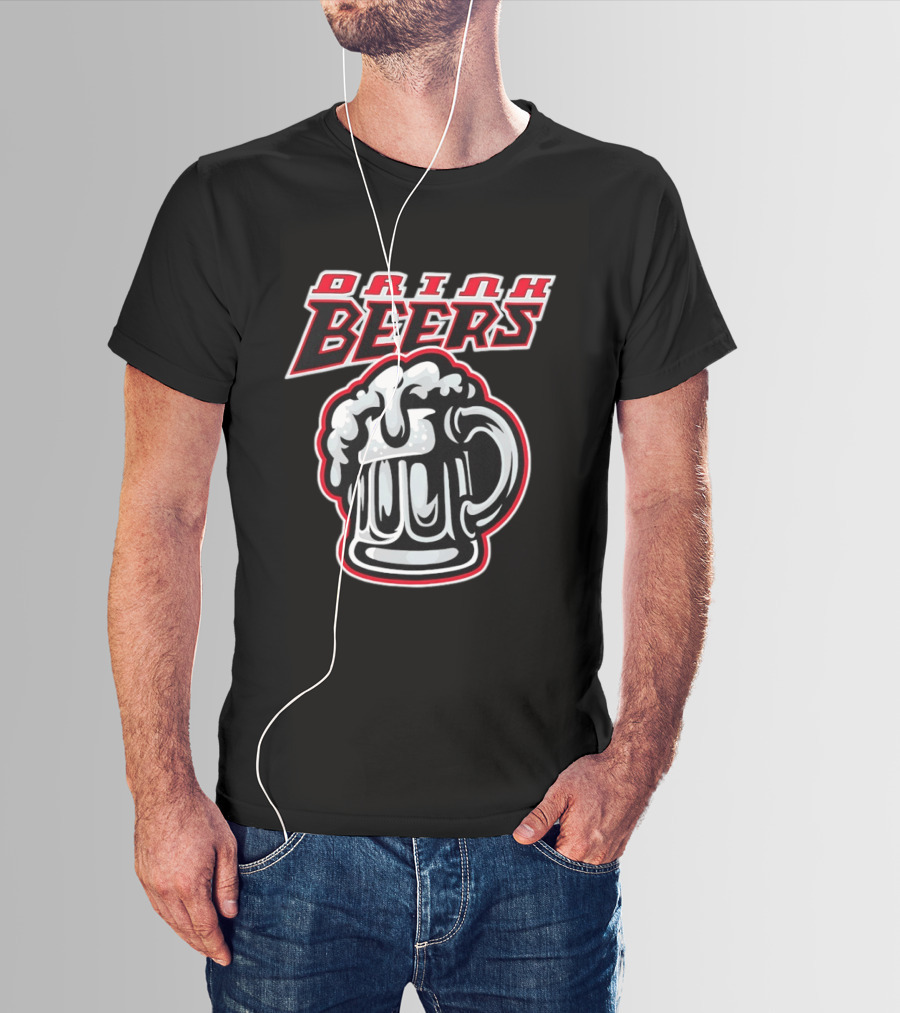 Buffalo Bills Drink Beers Football Fans Toasting T-Shirt