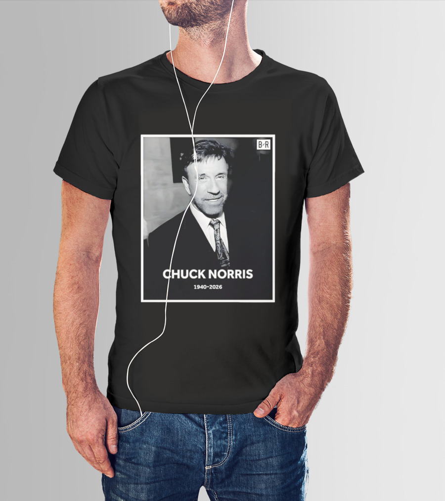 Chuck Norris 1940 2026 B R Legend T-Shirt