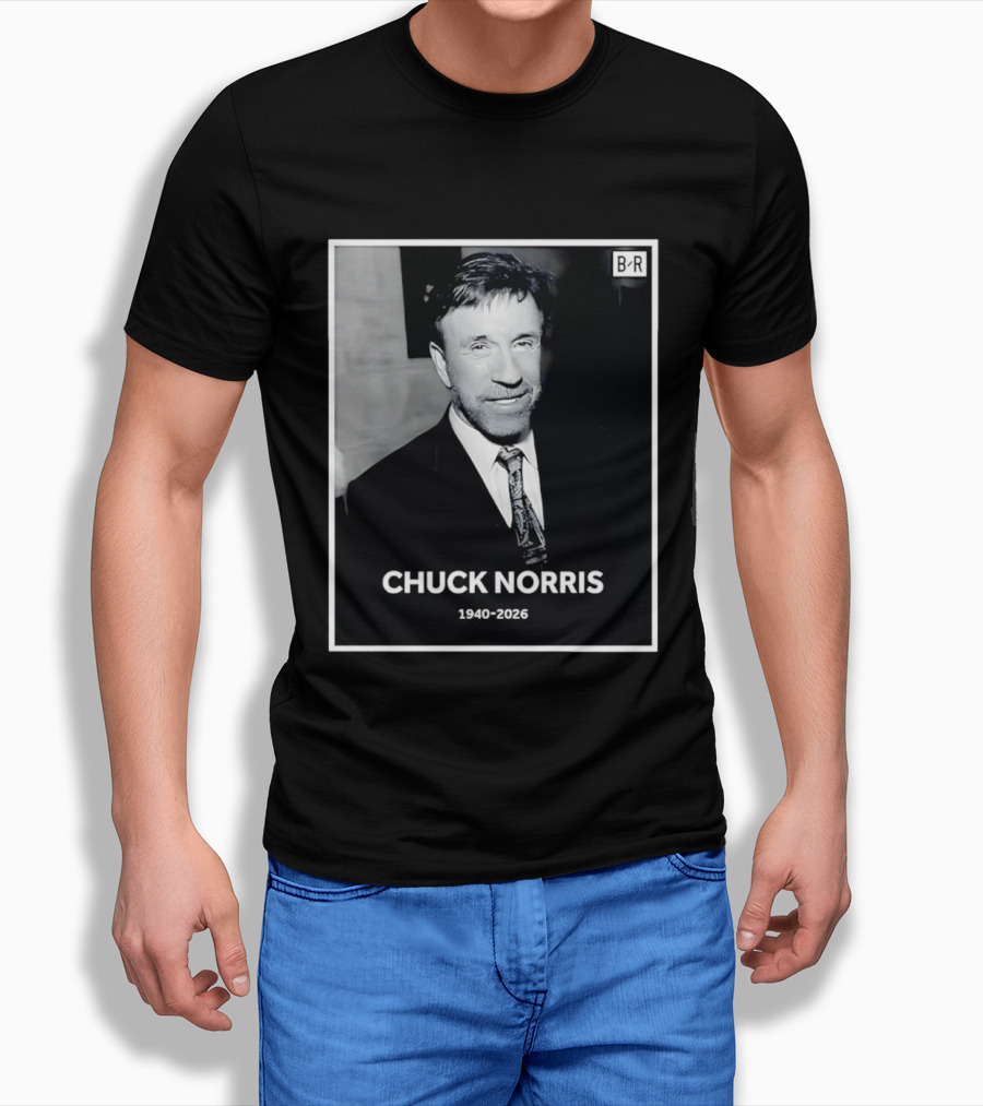 Chuck Norris 1940 2026 B R Legend T-Shirt