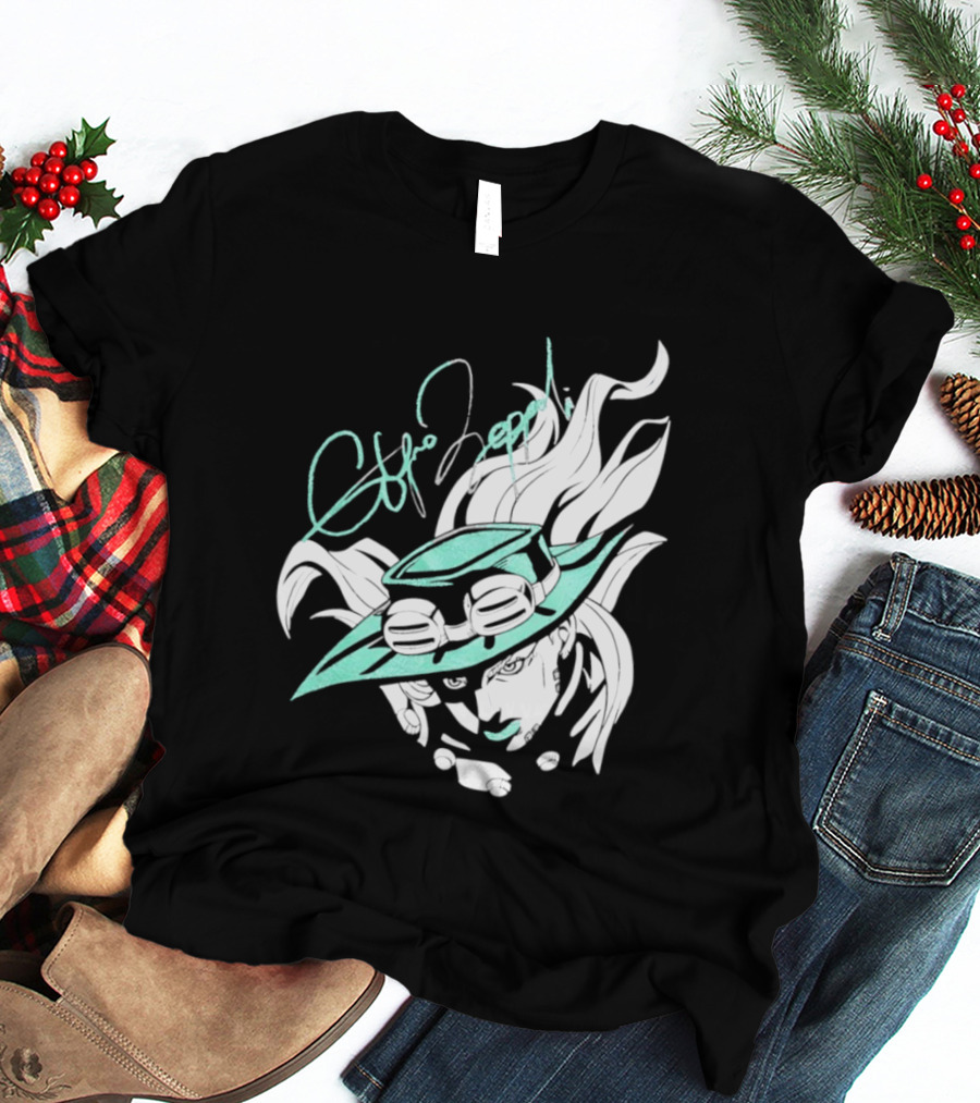 Gyro Zeppeli Steel Ball Run T-Shirt