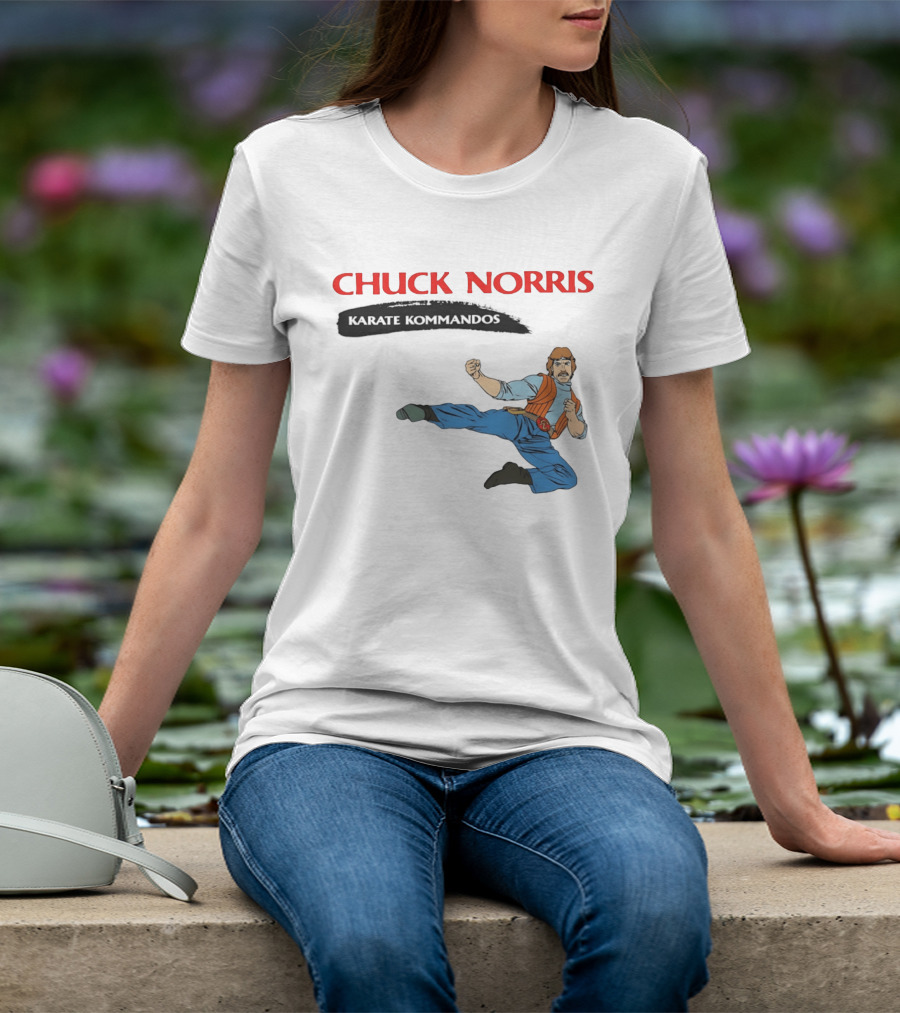 Chuck Norris Karate Kommandos 80s Cartoon Martial Arts Adventure T-Shirt