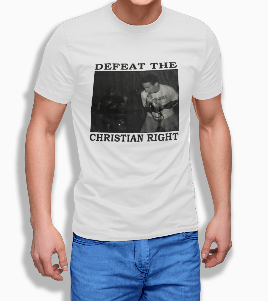 DEFEAT THE CHRISTIAN RIGHT Band Performance T-Shirt
